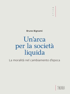 cover image of Un' Arca per la società liquida